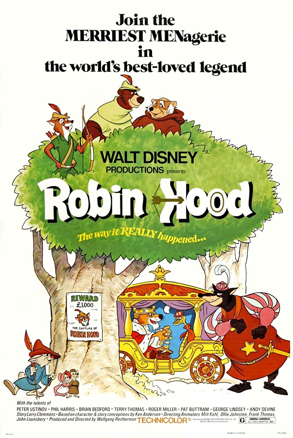 Filmbeschreibung zu Robin Hood (1973)