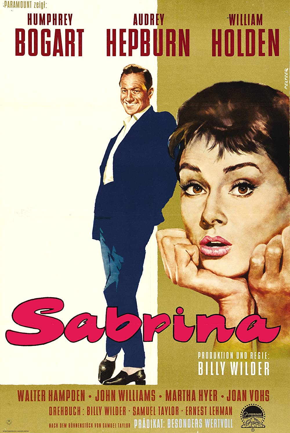 Filmbeschreibung zu Sabrina (1954)