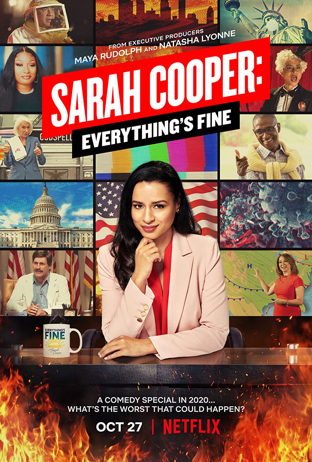 Filmbeschreibung zu Sarah Cooper: Everything's Fine