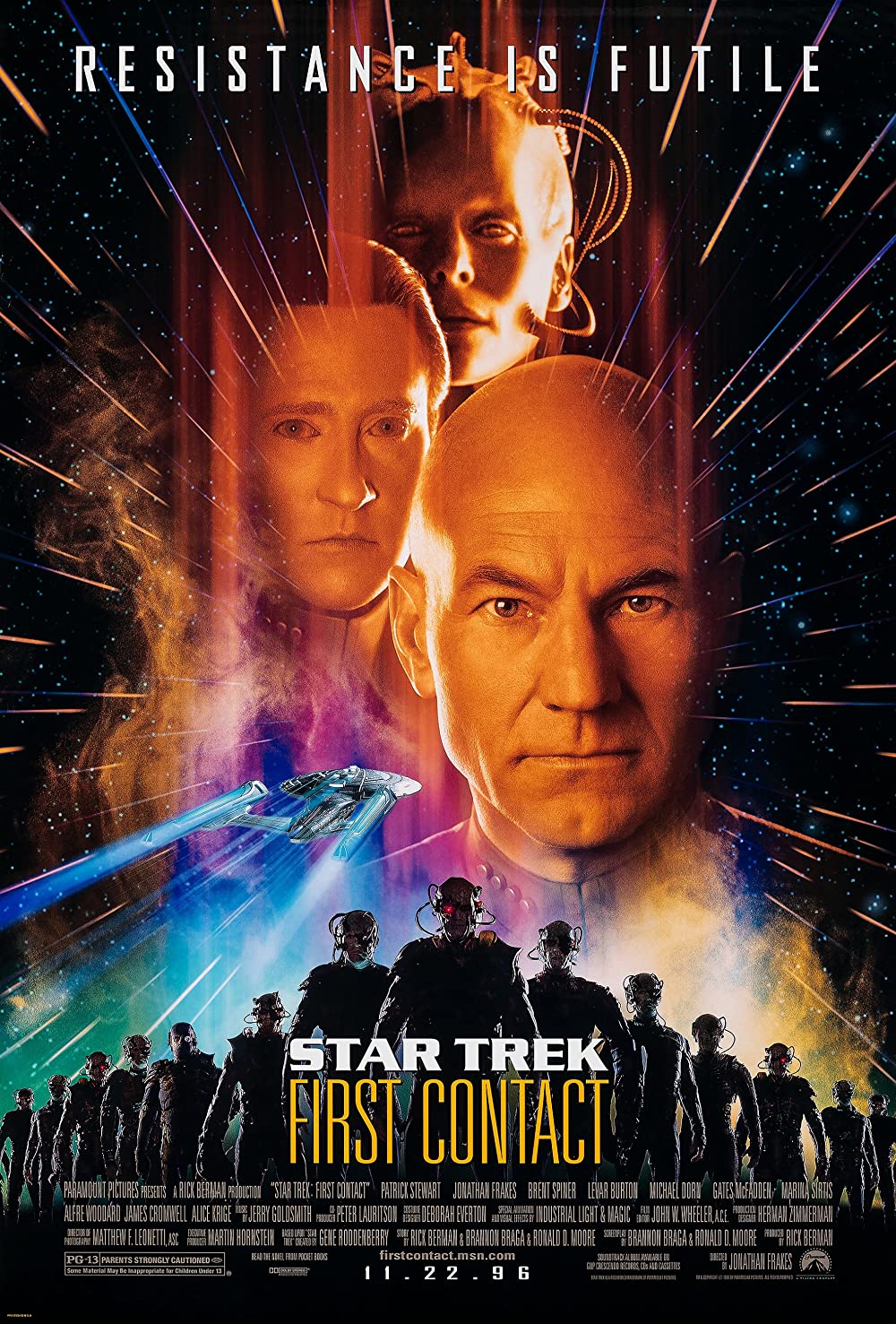 Filmbeschreibung zu Star Trek VIII - Der erste Kontakt