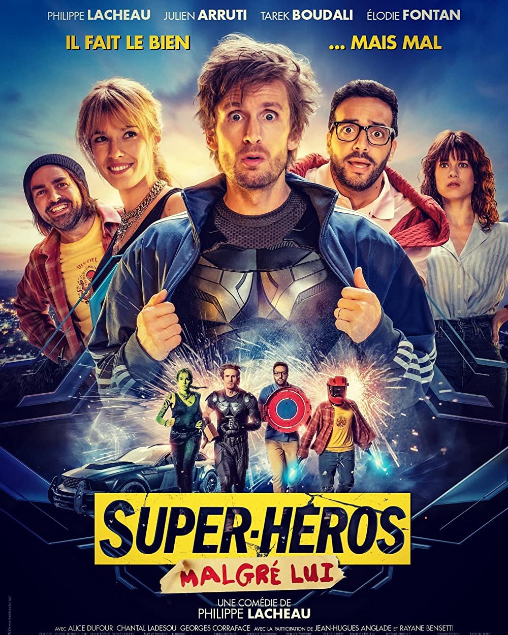 Filmbeschreibung zu Super-héros malgré lui (OV)