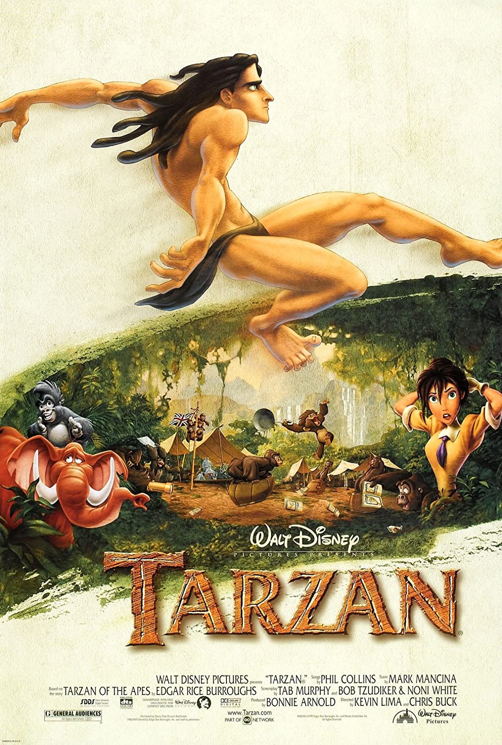 Filmbeschreibung zu Tarzan (1999)