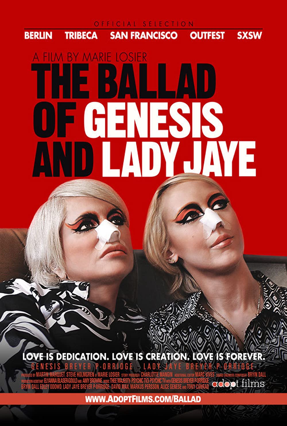 Filmbeschreibung zu The Ballad of Genesis and Lady Jaye (OV)