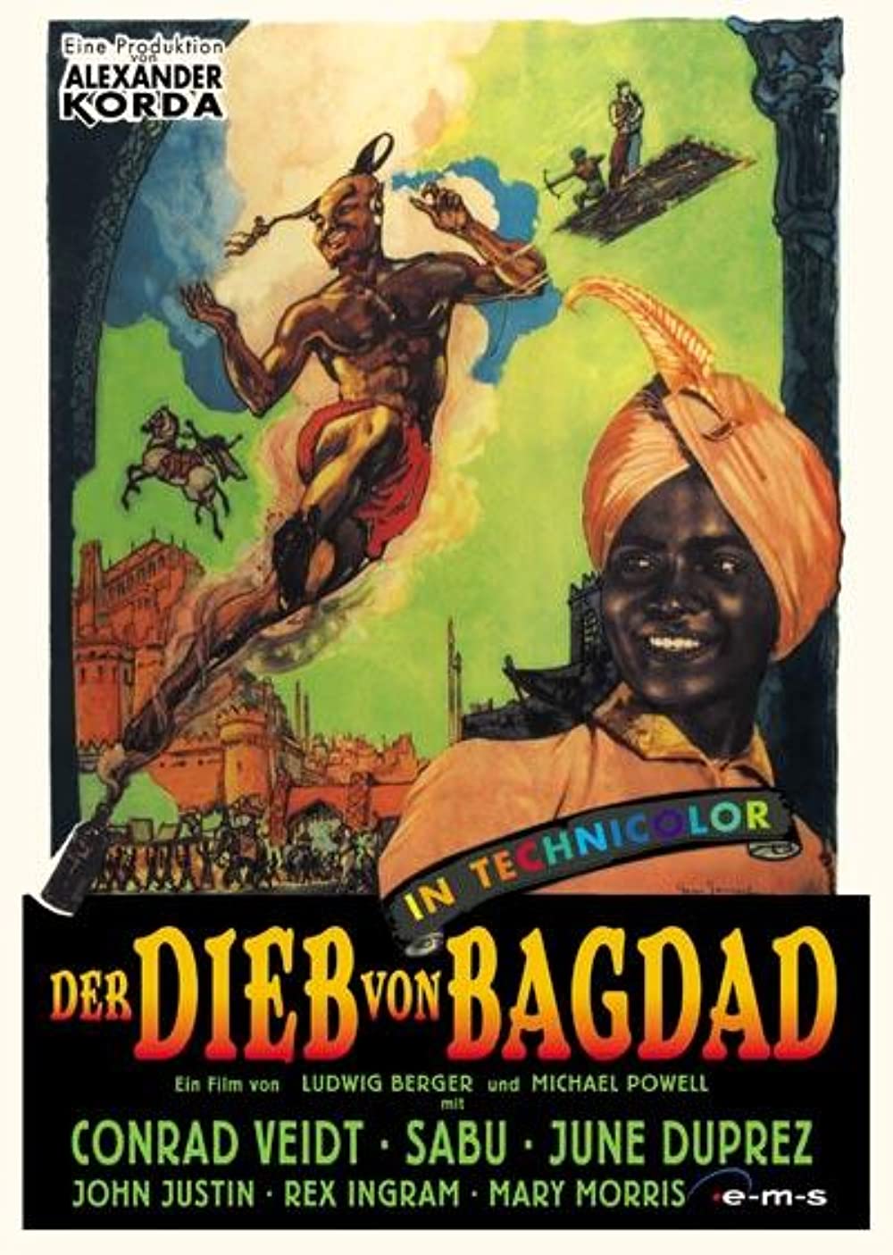 Filmbeschreibung zu The Thief of Bagdad  (OV)