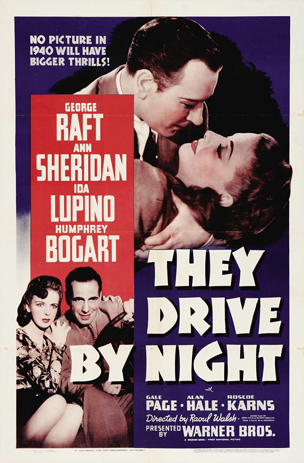 Filmbeschreibung zu They Drive By Night (OV)
