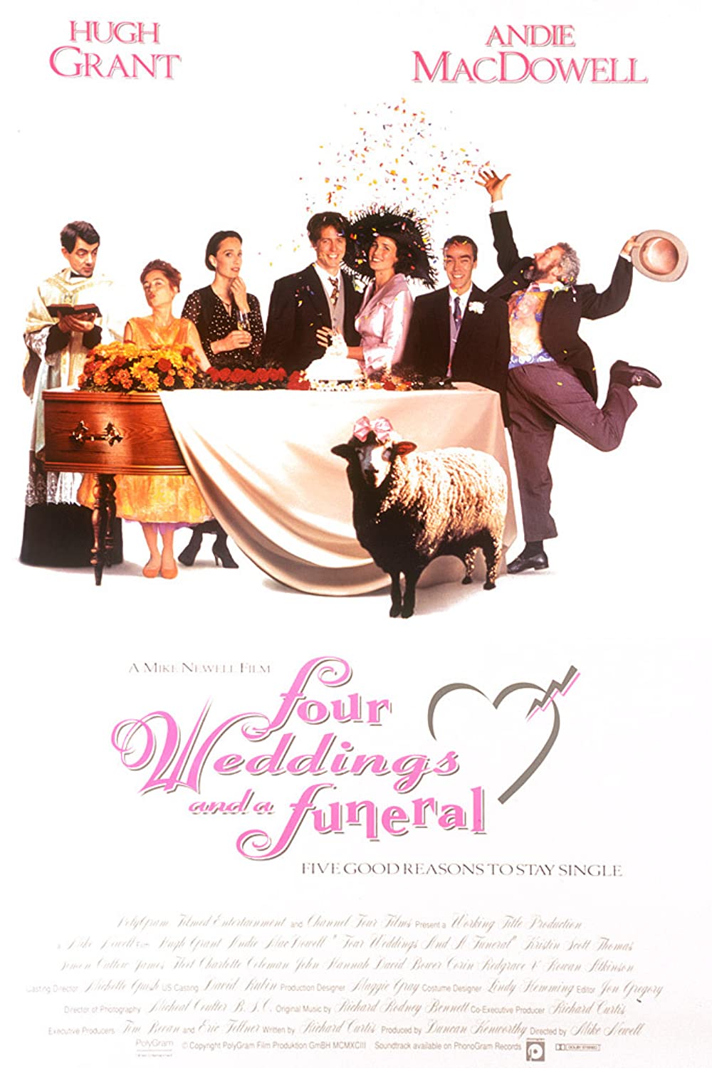 Filmbeschreibung zu Four Weddings and a Funeral