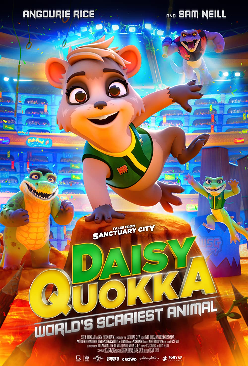 Filmbeschreibung zu Wettkampf der Tiere - Daisy Quokkas großes Abenteuer