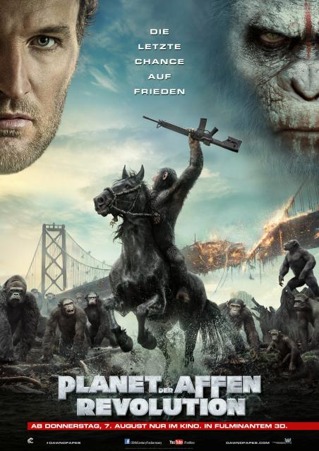 Filmbeschreibung zu Planet der Affen: Revolution