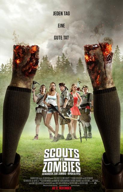 Filmbeschreibung zu Scouts vs. Zombies - Handbuch zur Zombie-Apokalypse