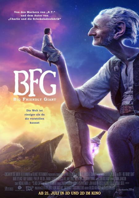 Filmbeschreibung zu BFG - Big Friendly Giant