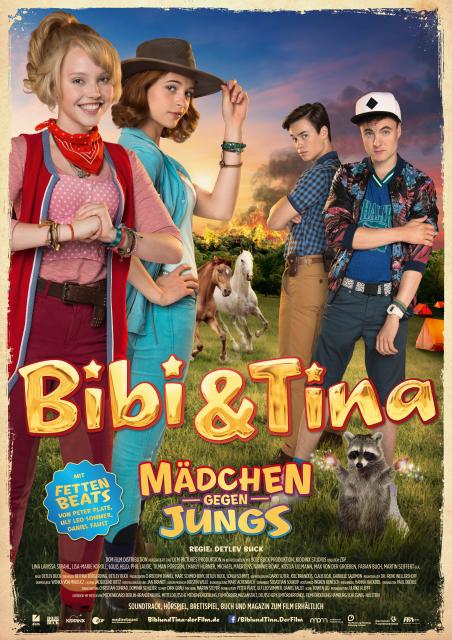 Filmbeschreibung zu Bibi & Tina - Mädchen gegen Jungs