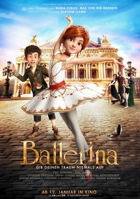 Filmbeschreibung zu Ballerina - Gib deinen Traum niemals auf